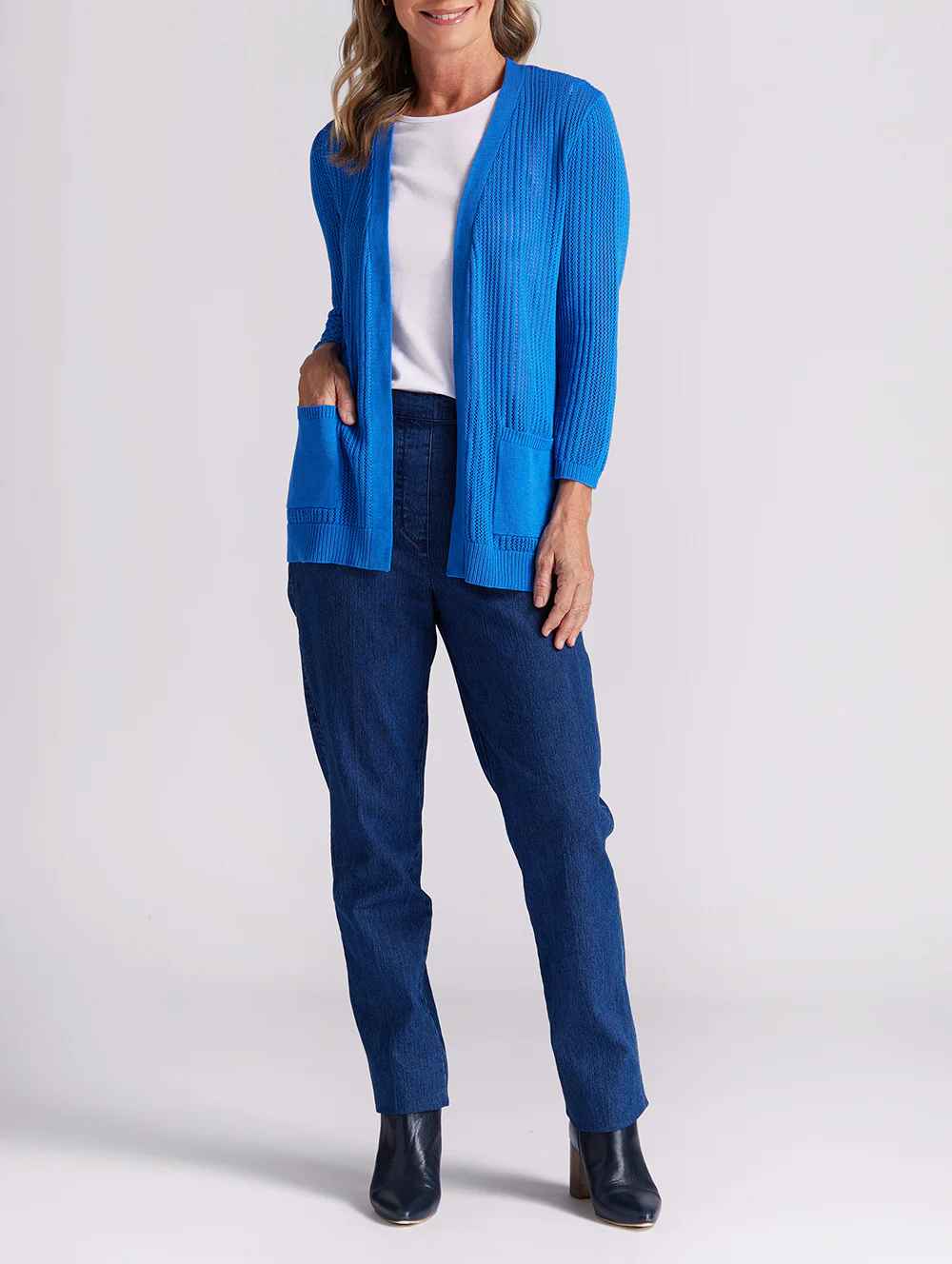 Aliza 3/4 Sleeve Cardigan - Image 4