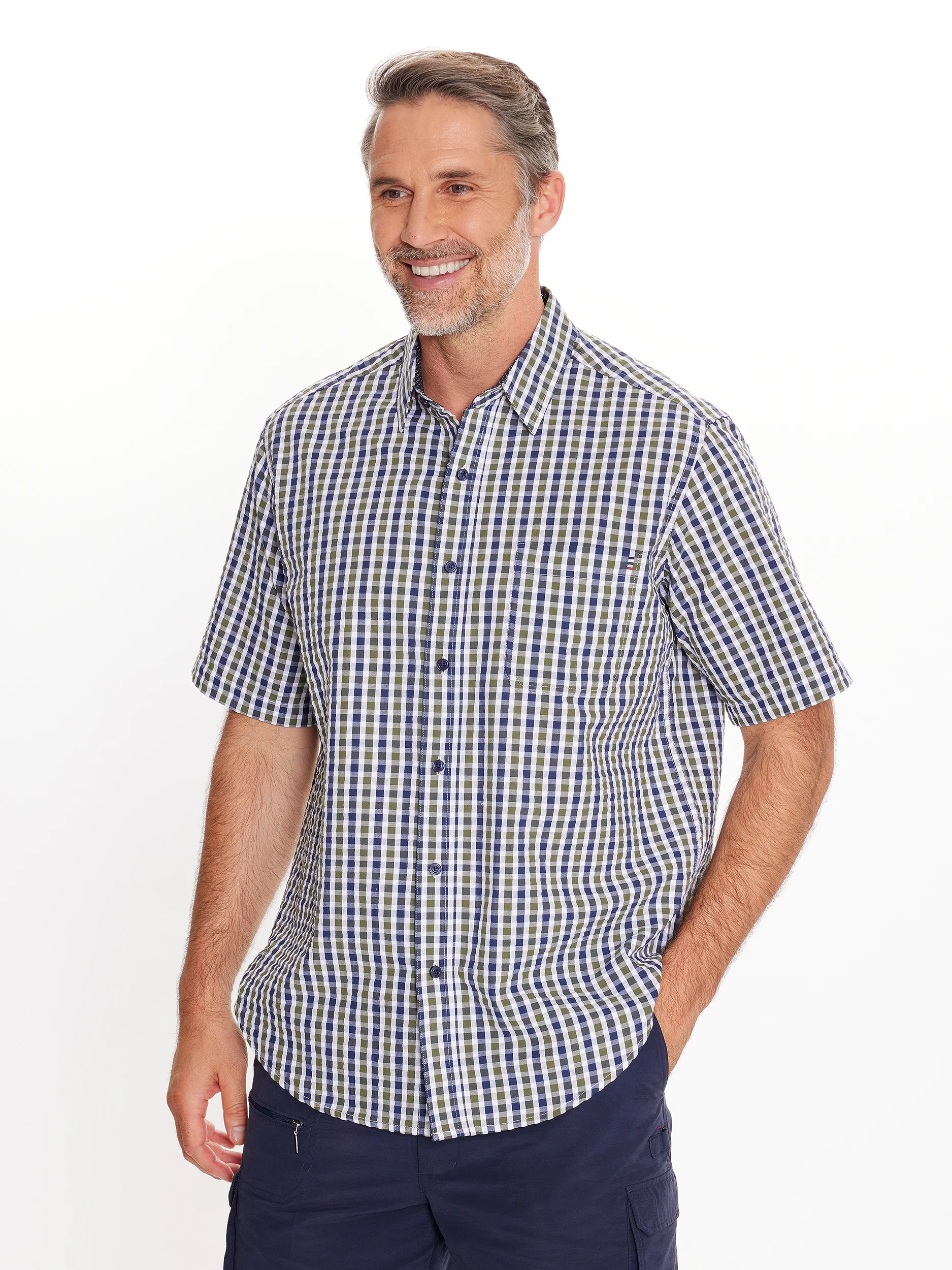Art Seersucker Shirt