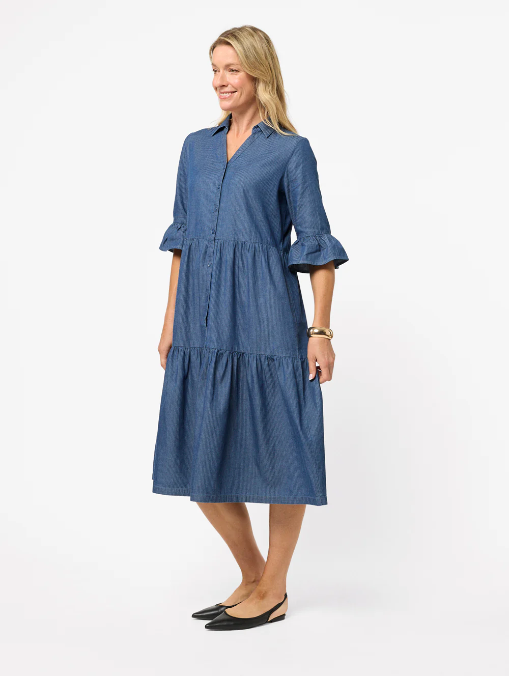 Astar Elbow Sleeve Dress - Image 3