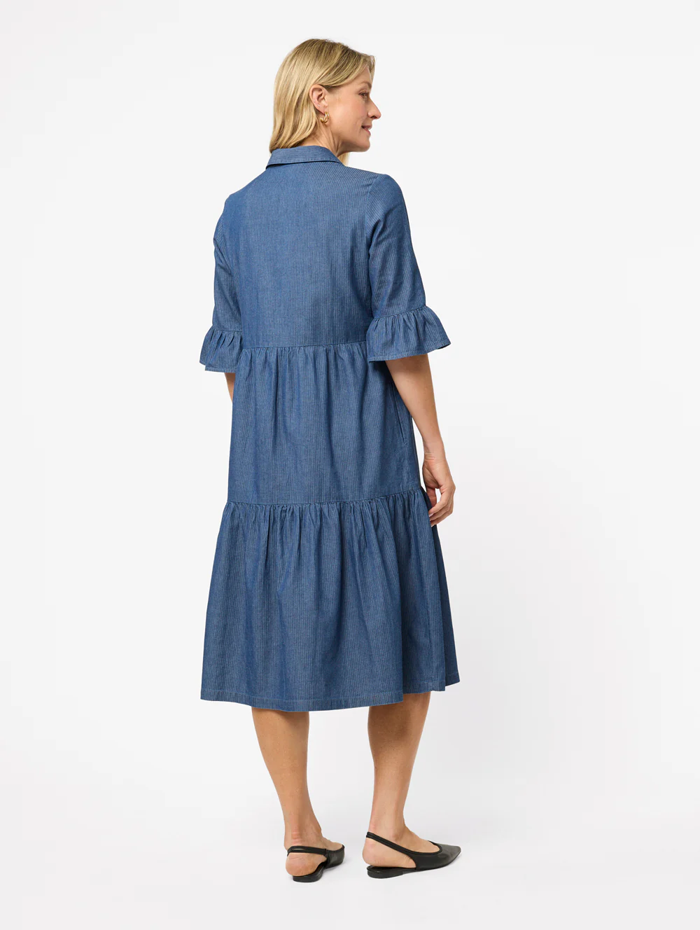 Astar Elbow Sleeve Dress - Image 4