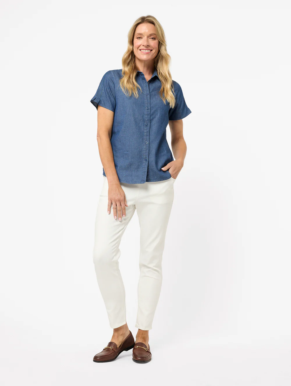 Astar Lace Trim Shirt - Image 4