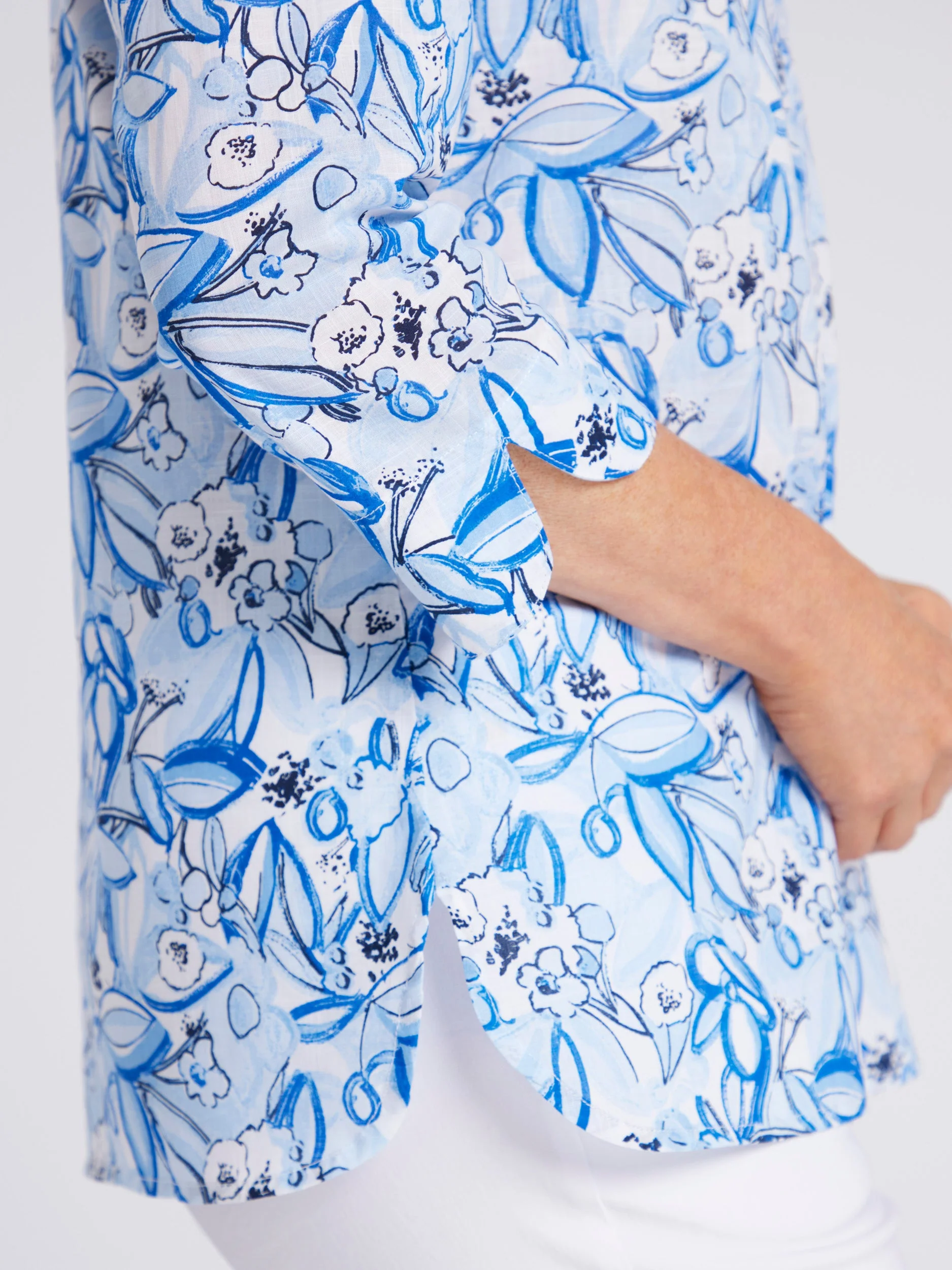 Aventel 3/4 Sleeve Shirt - Image 2