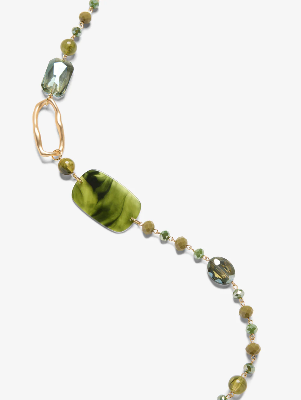 Bead and Link Necklace - Image 2