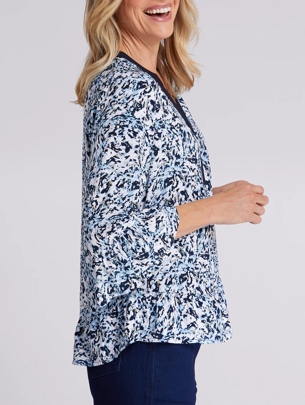 Beth 3/4 Sleeve Blouse - Image 3