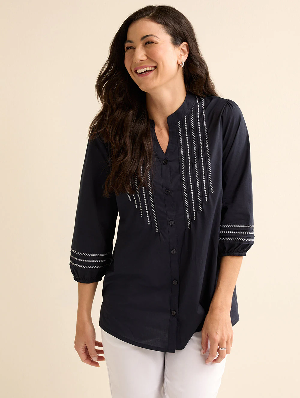 Bryony 3/4 Sleeve Shirt