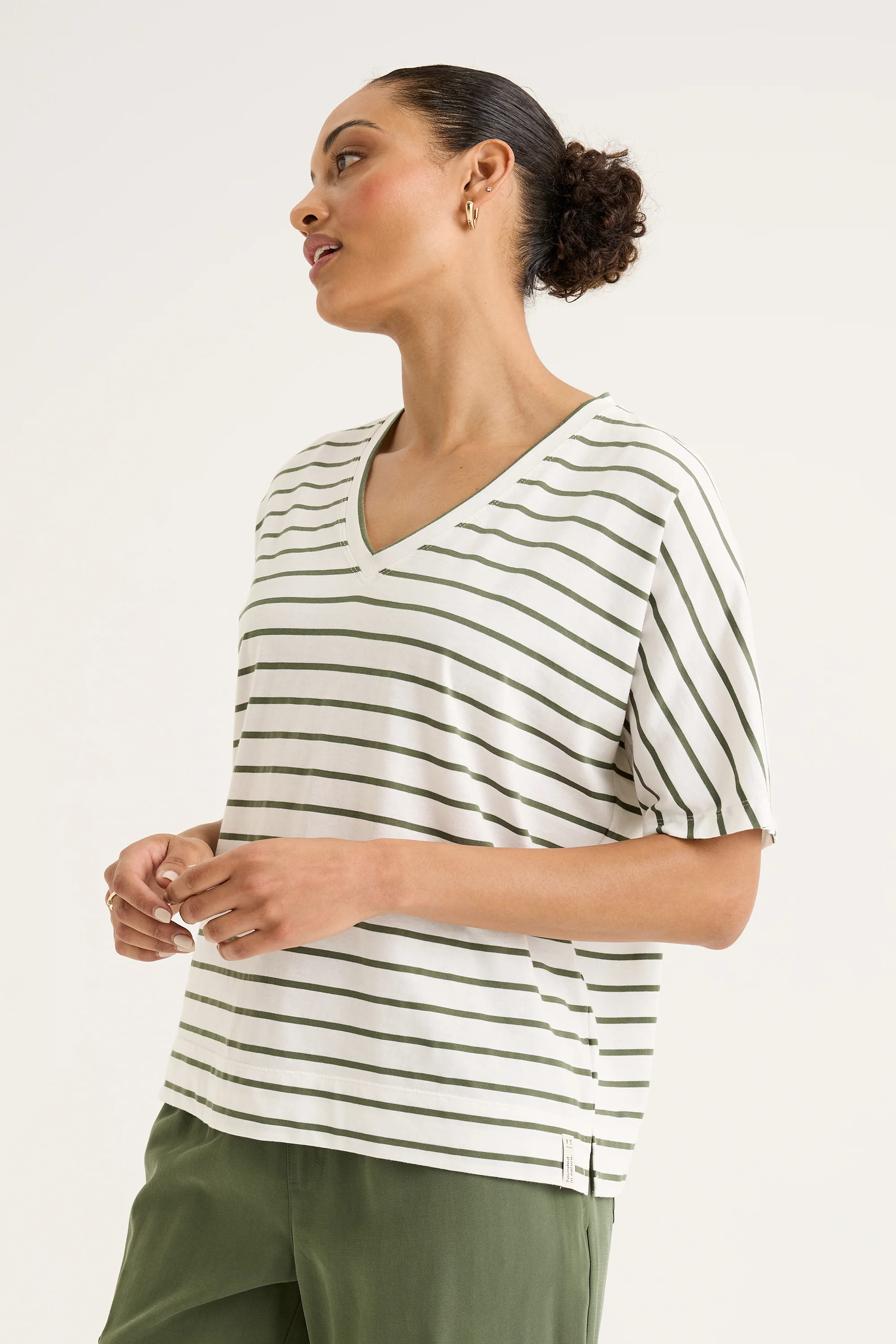 Carbon Stripe Tee - Image 2