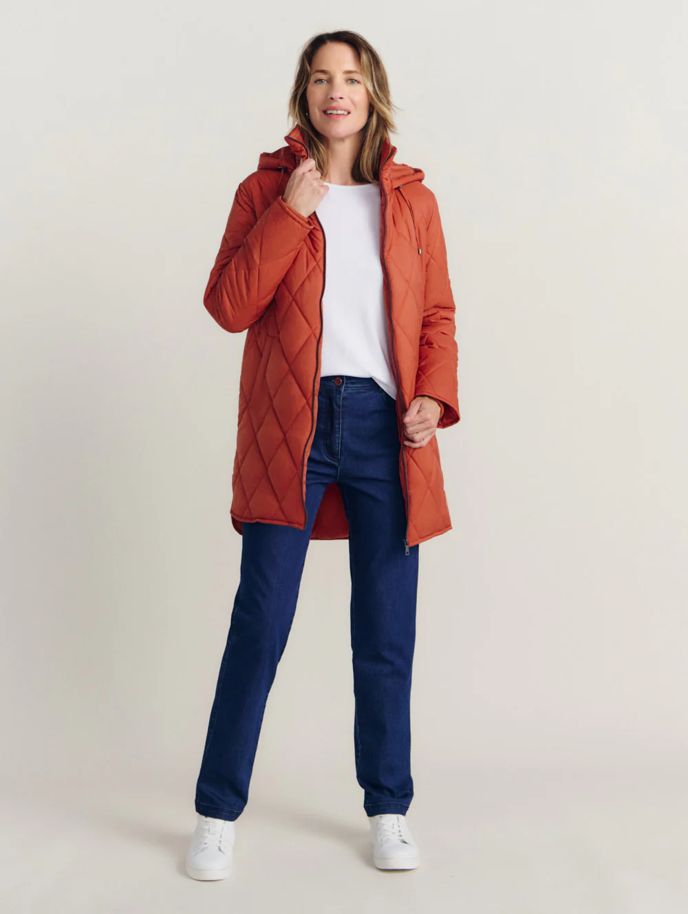 Carta Quilted Longline Jacket - Image 3