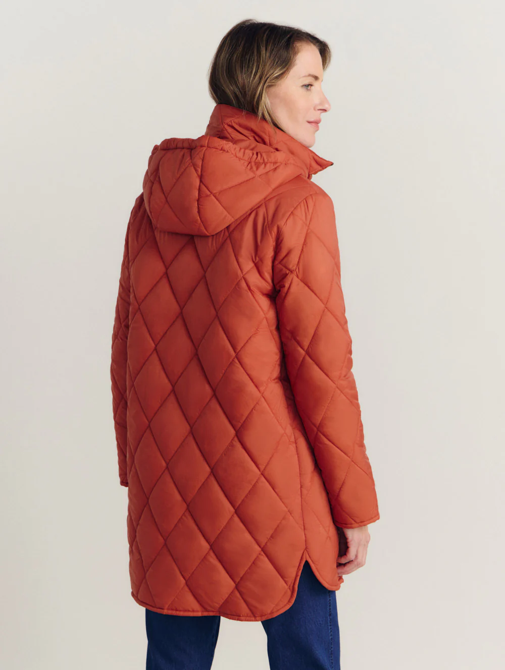 Carta Quilted Longline Jacket - Image 4