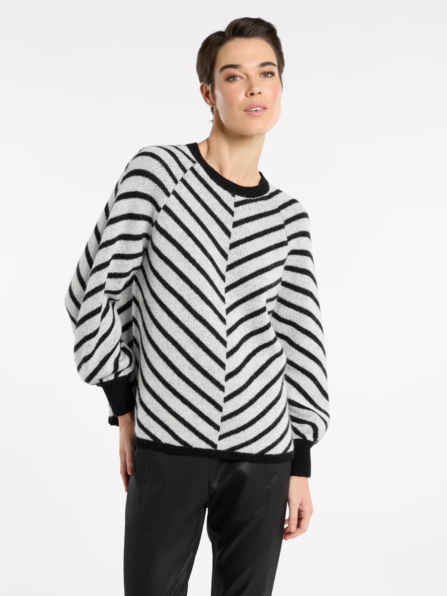 Chevron Stripe Sweater