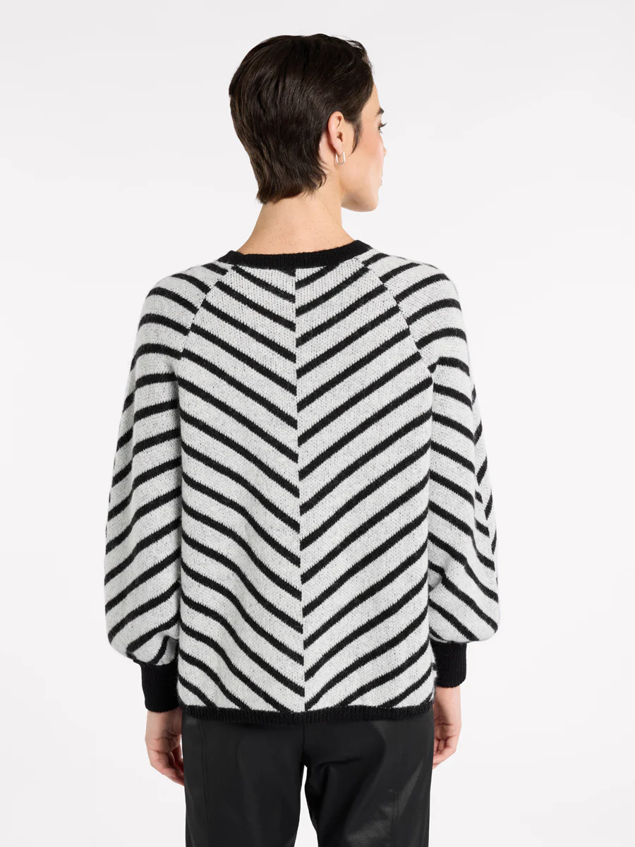 Chevron Stripe Sweater - Image 3