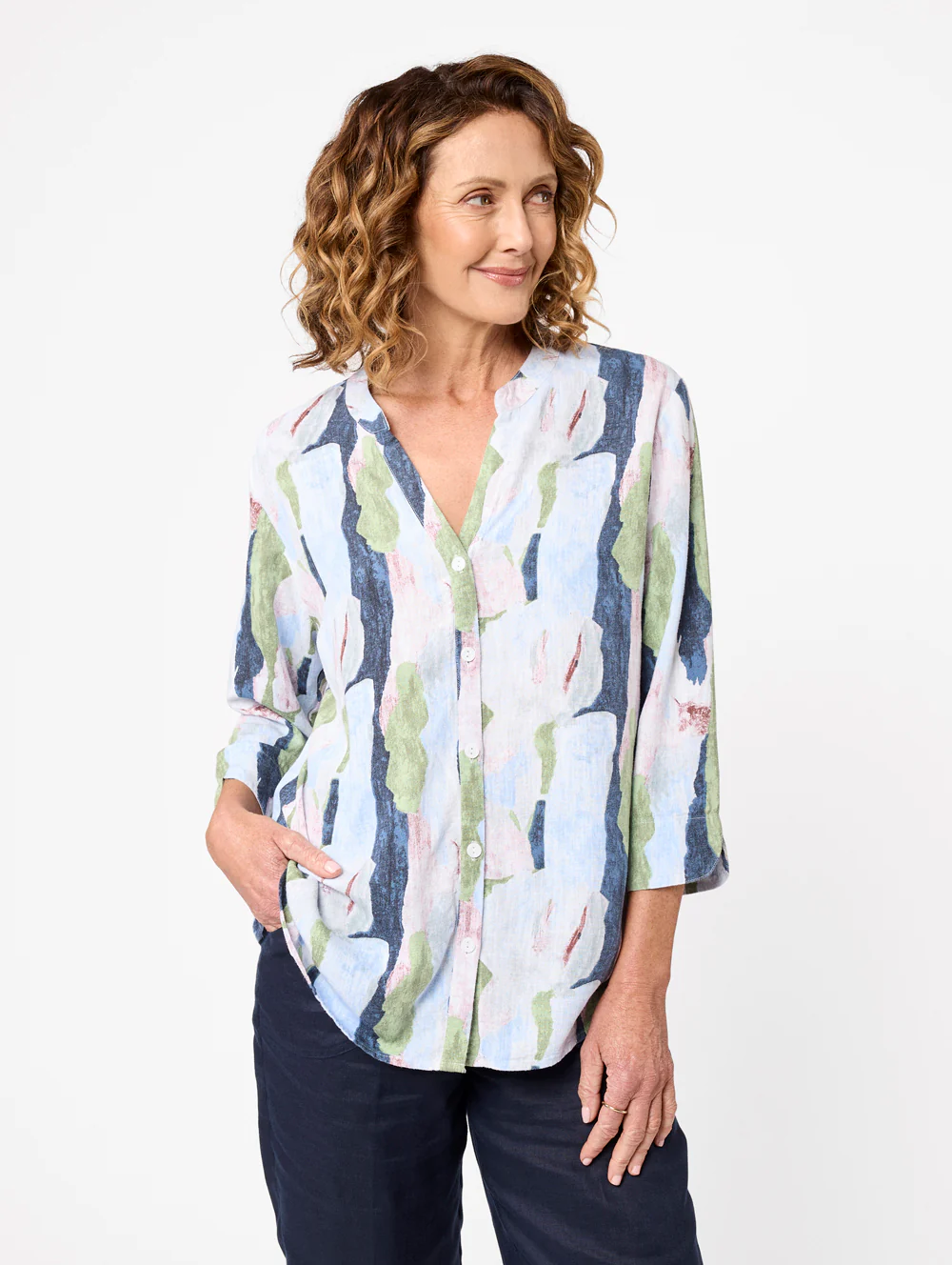 Coralia 3/4 Sleeve Shirt