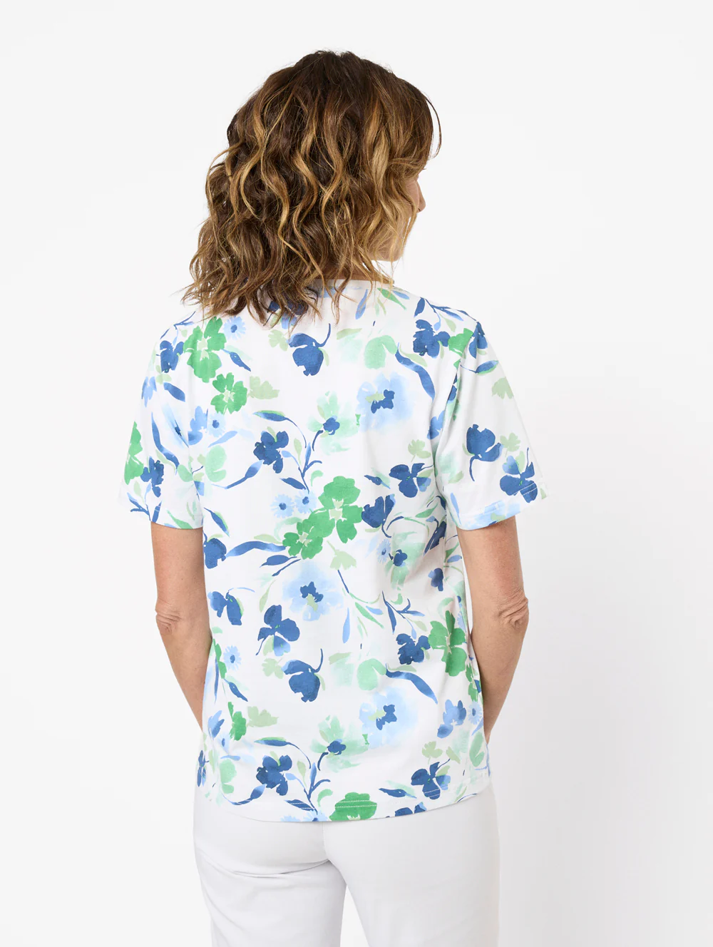 Crecenta V Neck Top - Image 3