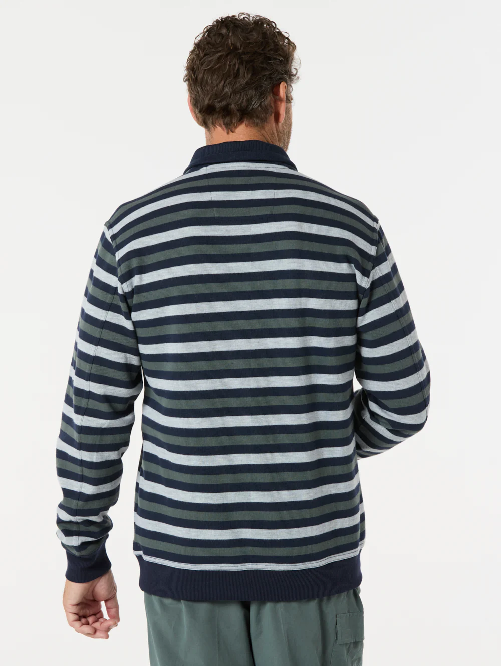 Devon French Rib Half Zip - Image 4