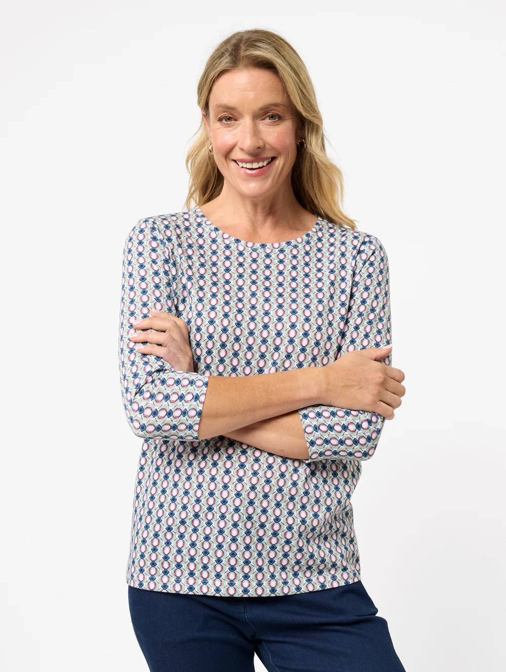Elie 3/4 Sleeve Top