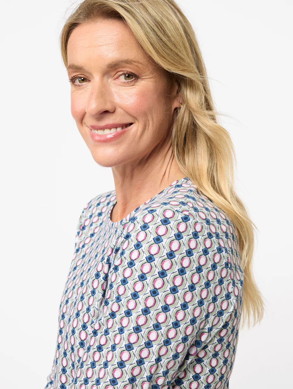 Elie 3/4 Sleeve Top - Image 2