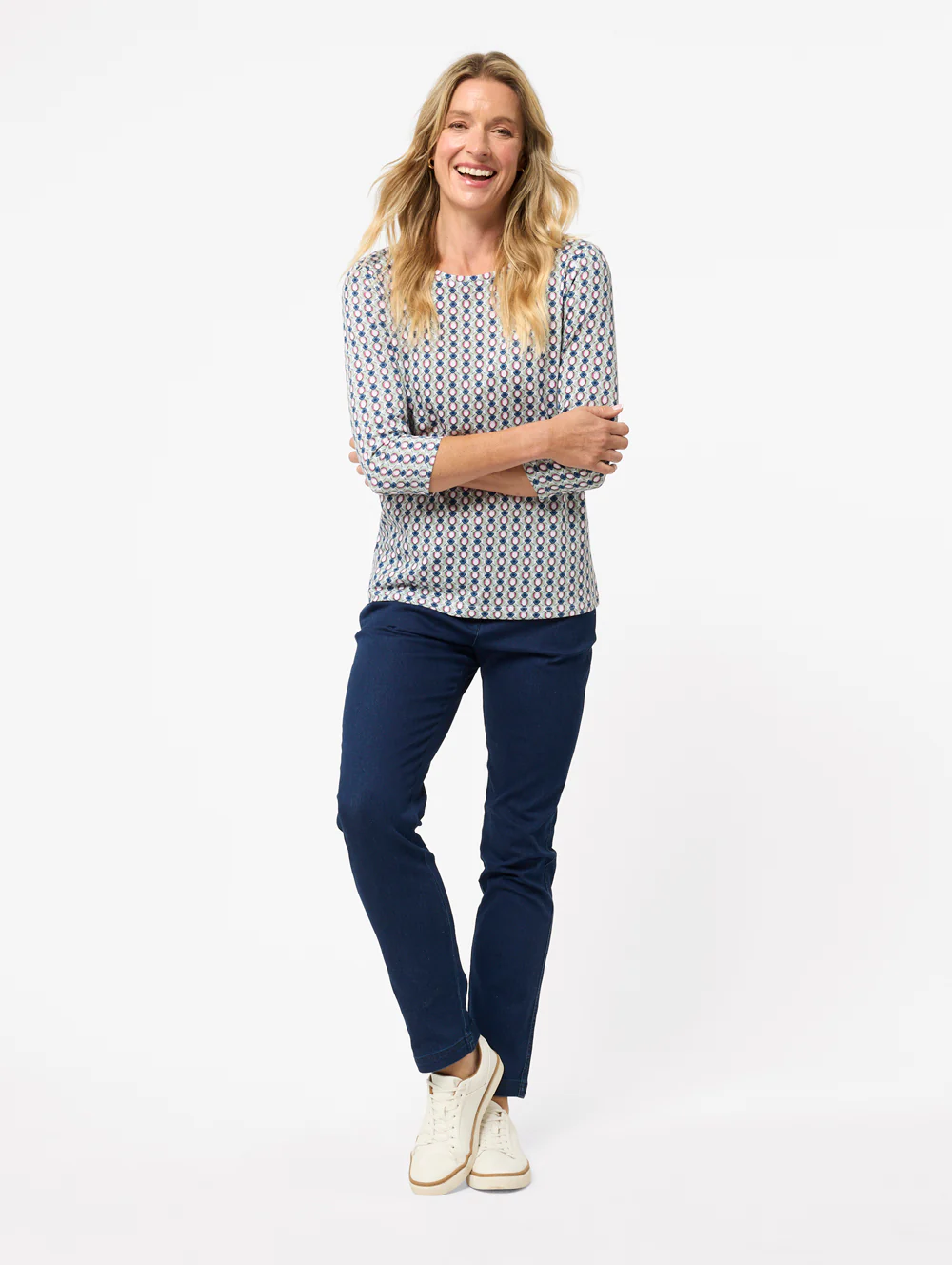 Elie 3/4 Sleeve Top - Image 4