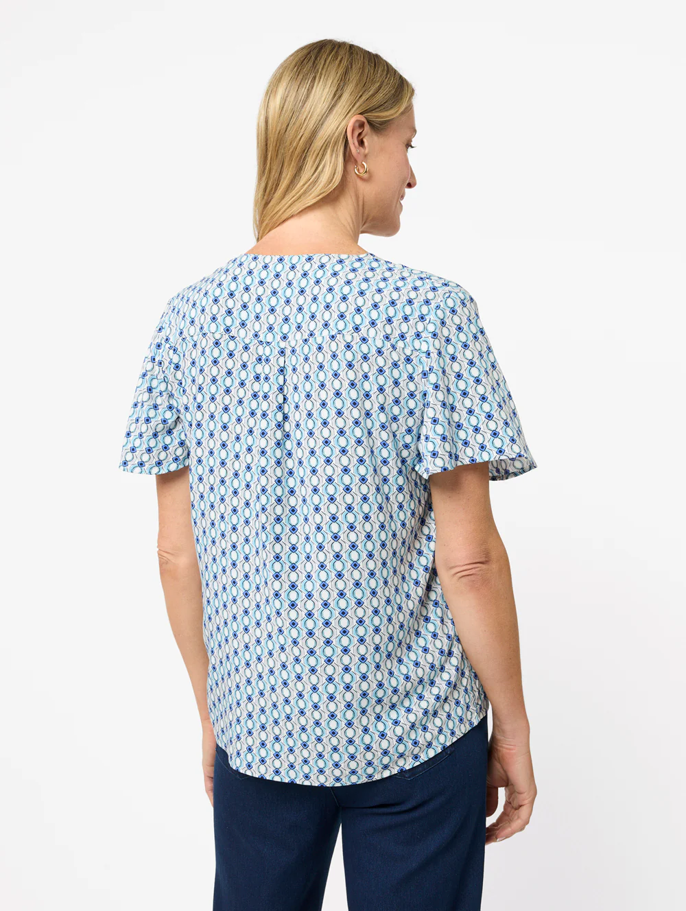 Elie Short Sleeve Blouse - Image 3