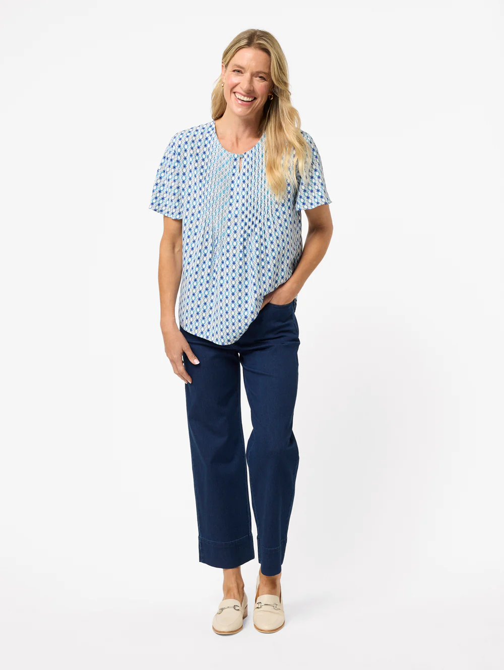 Elie Short Sleeve Blouse - Image 4