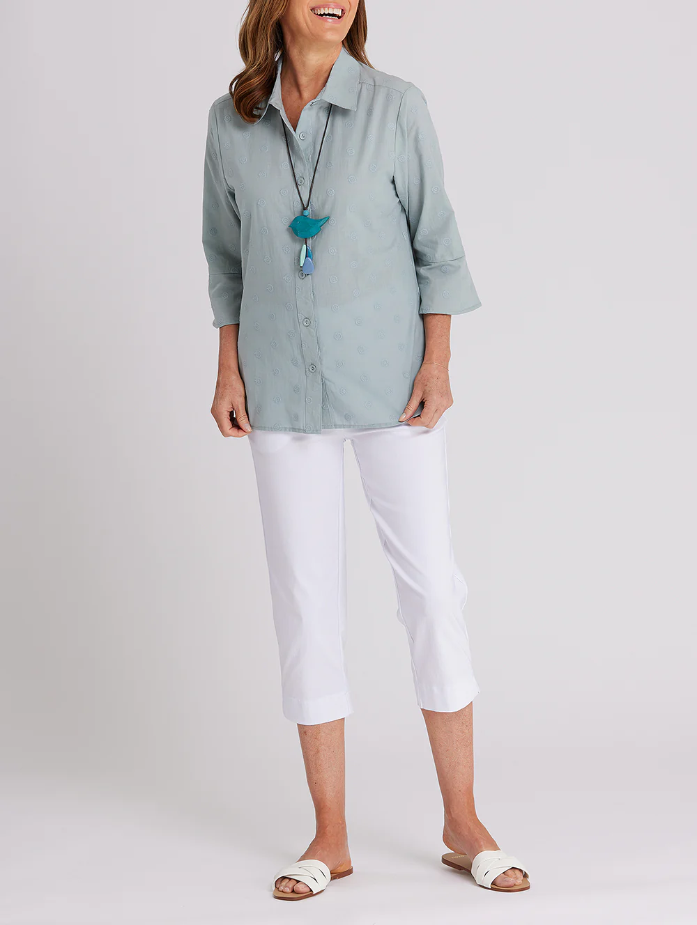 Emilis 3/4 Sleeve Shirt - Image 5