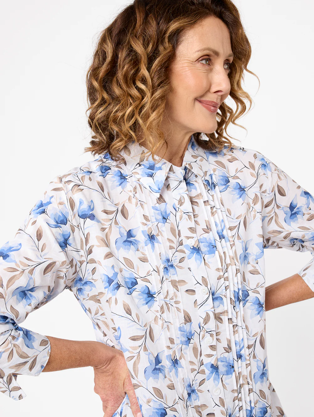 Evalee 3/4 Sleeve Shirt - Image 2