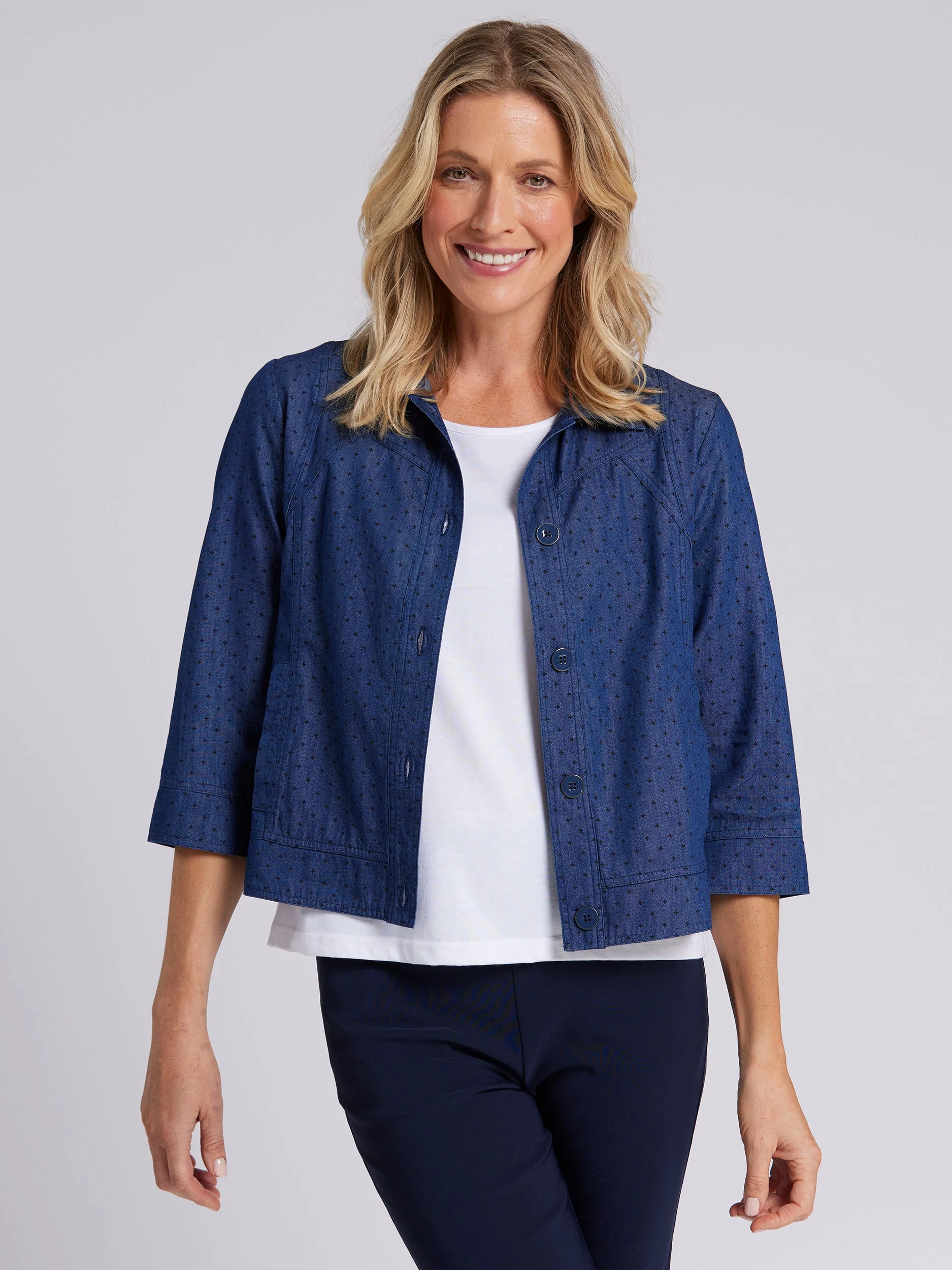 Faye Printed Jacket