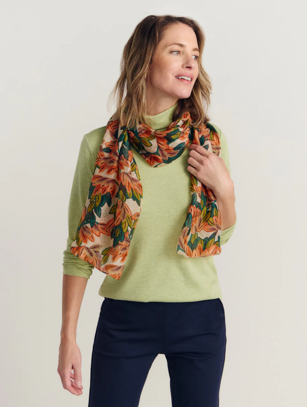 Forest Leaves Scarf