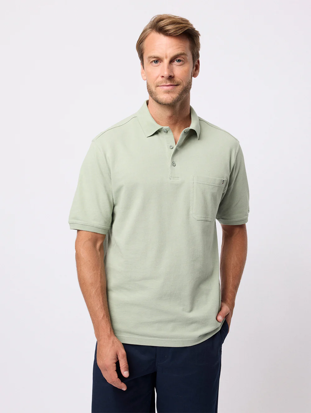 Fraser Cotton Pique Polo