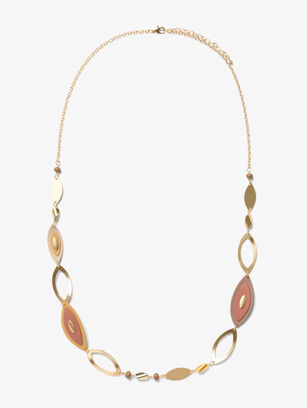 Geometric Links Necklace