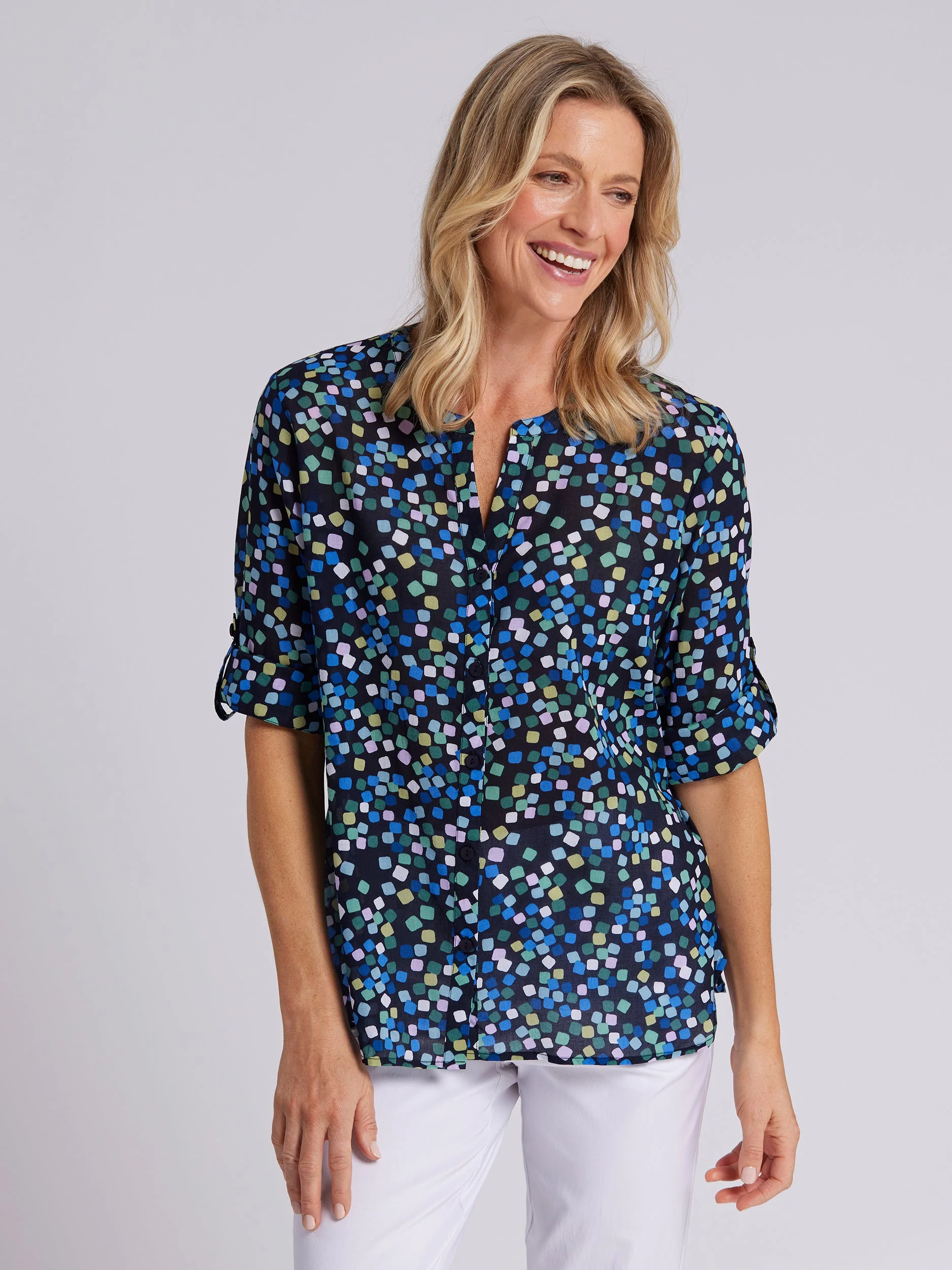 Inna 3/4 Sleeve Shirt