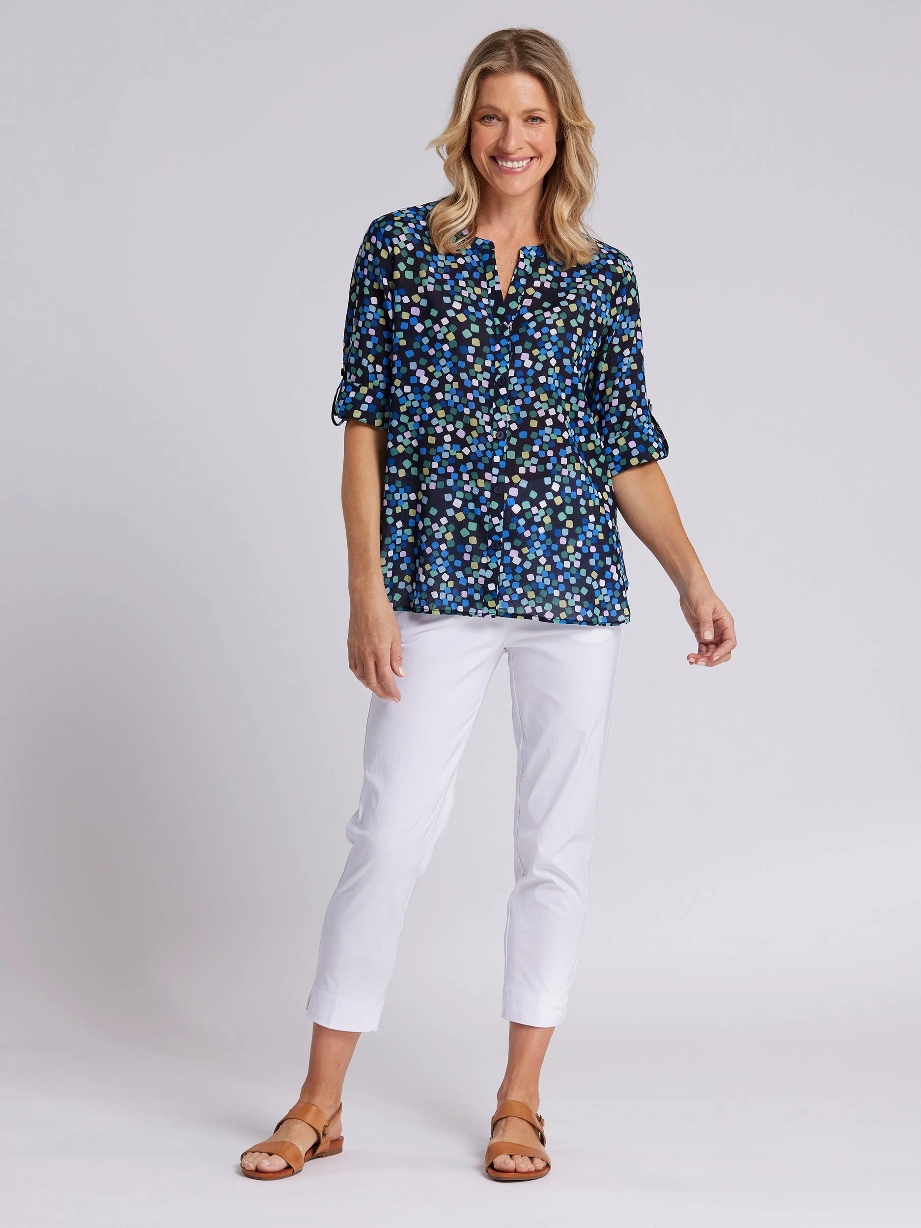 Inna 3/4 Sleeve Shirt - Image 6