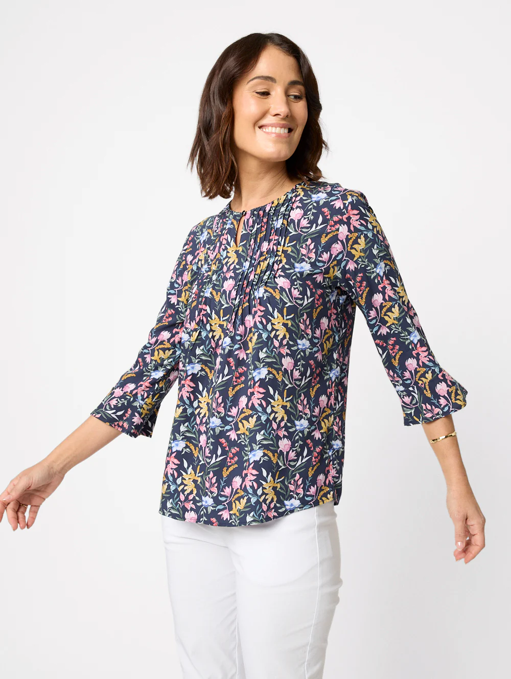 Jodie 3/4 Sleeve Blouse