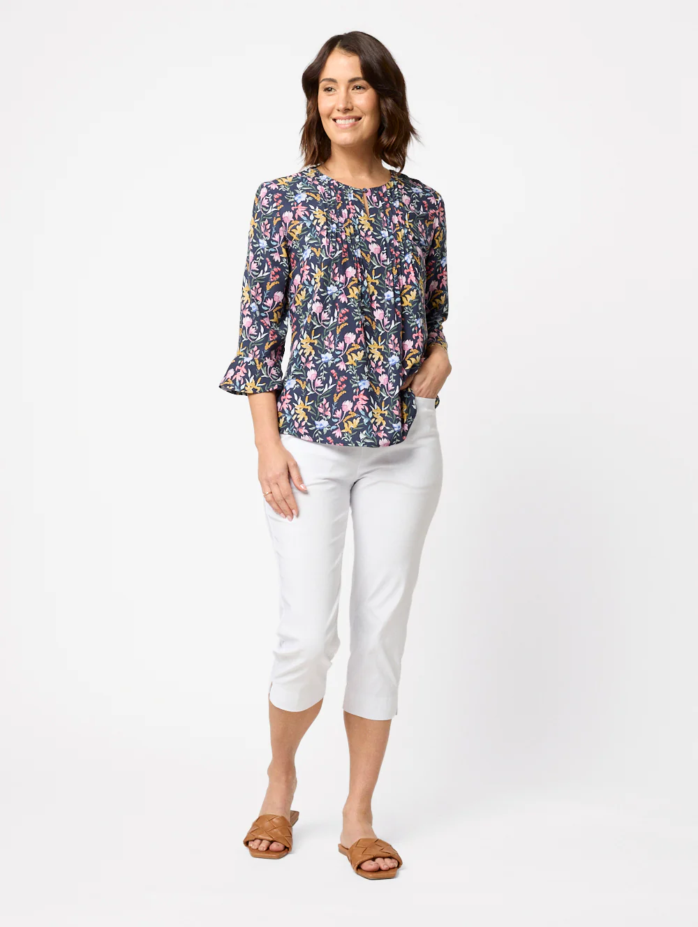 Jodie 3/4 Sleeve Blouse - Image 4