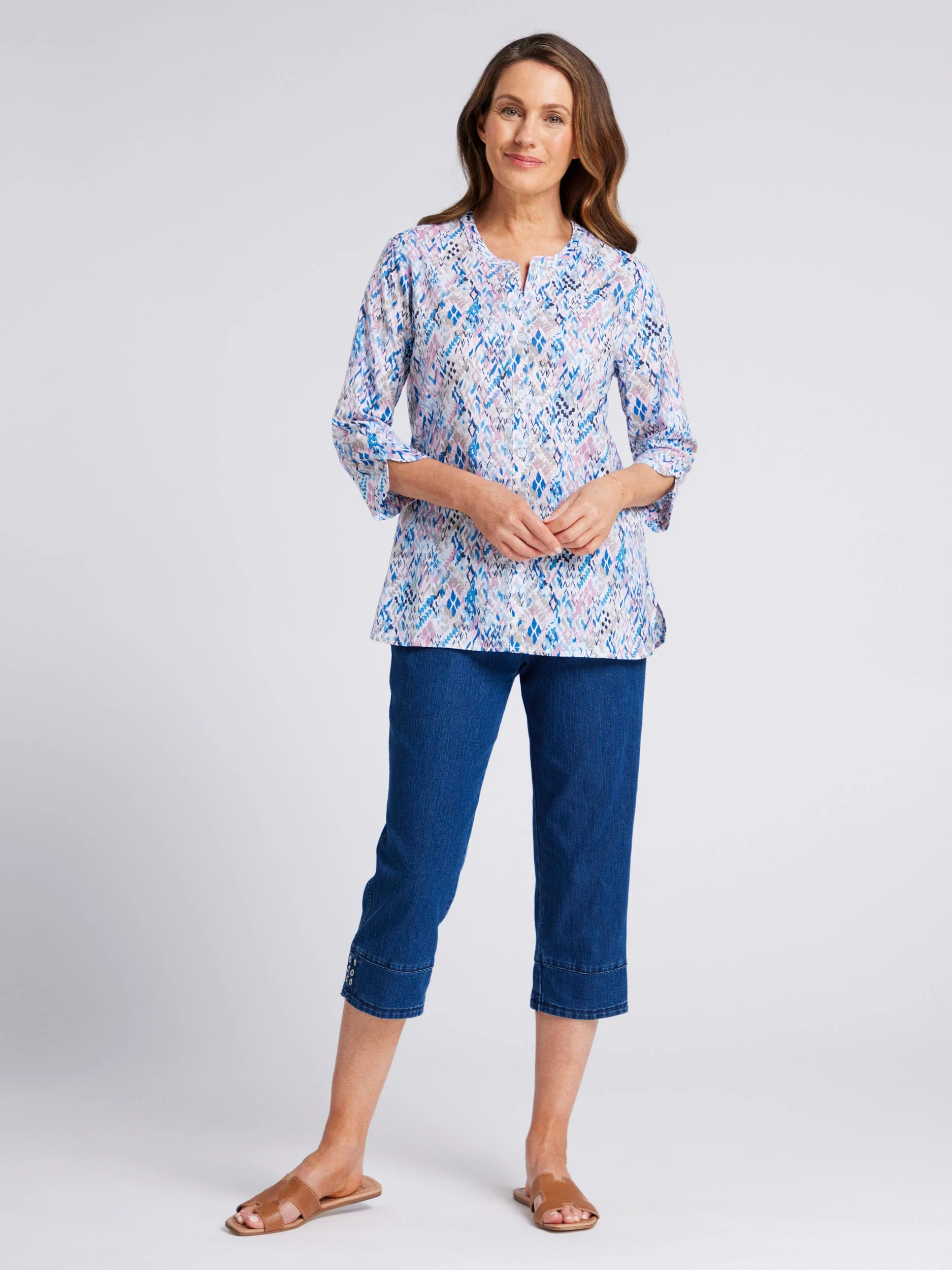 Kailini 3/4 Sleeve Shirt - Image 5