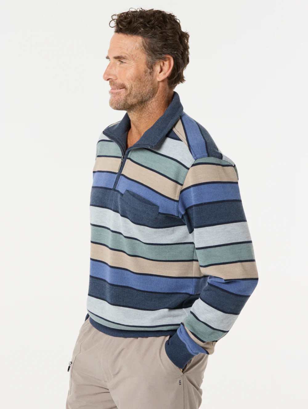 Kanyon French Rib Half Zip - Image 3