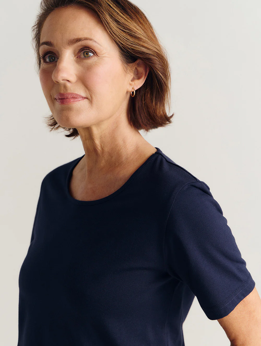 Kinnersly Scoop Neck Tee - Image 3