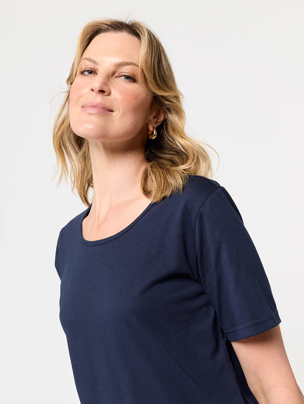 Kinnersly Scoop Neck Tee - Image 8