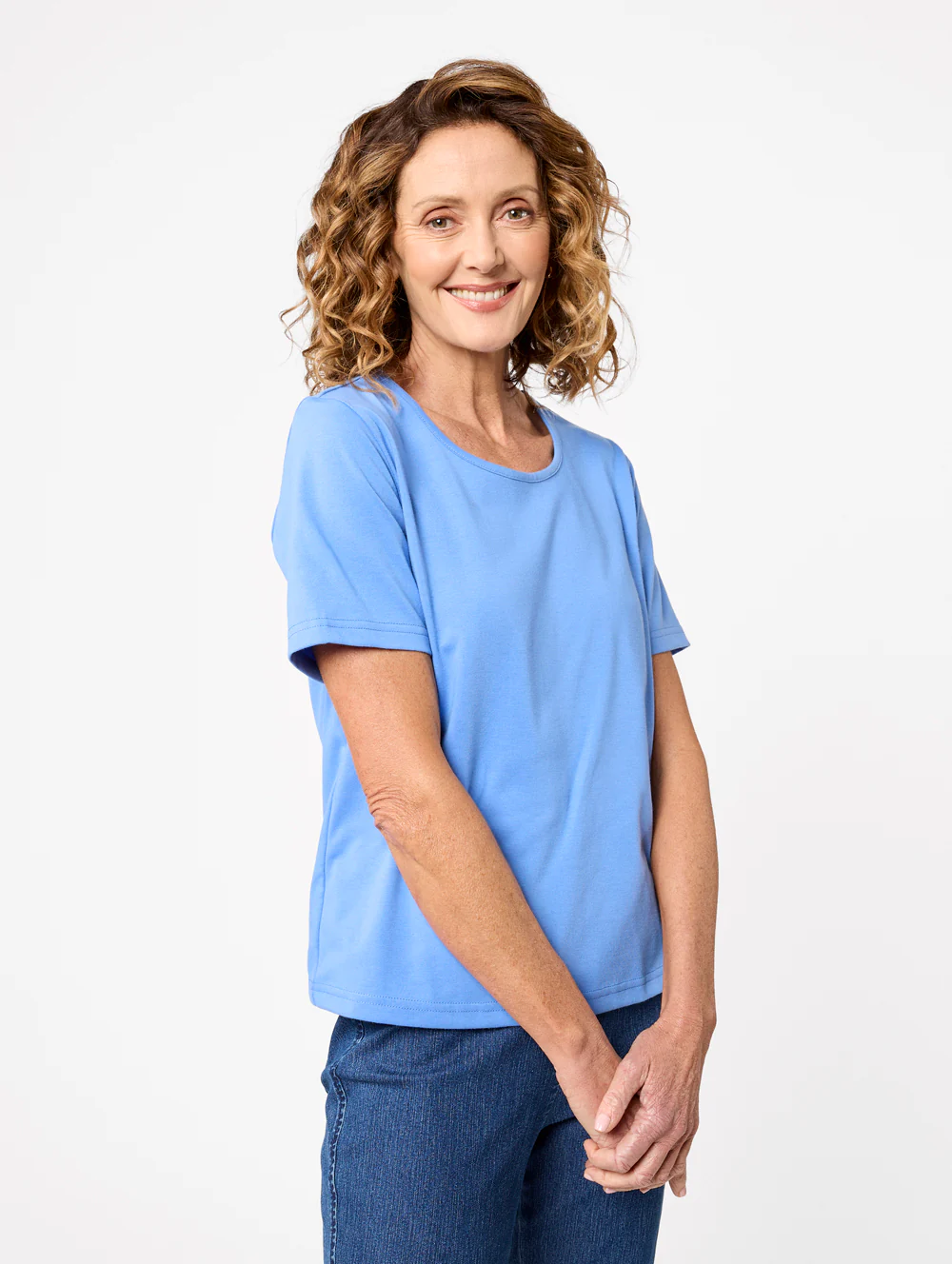 Kinnersly Scoop Neck Tee - Image 2