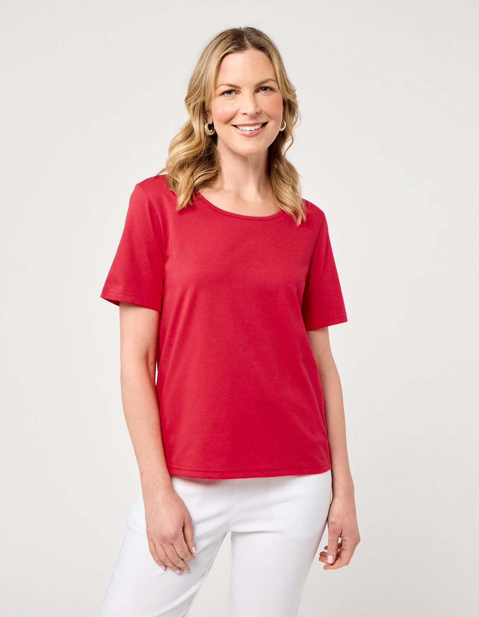 Kinnersly Scoop Neck Tee