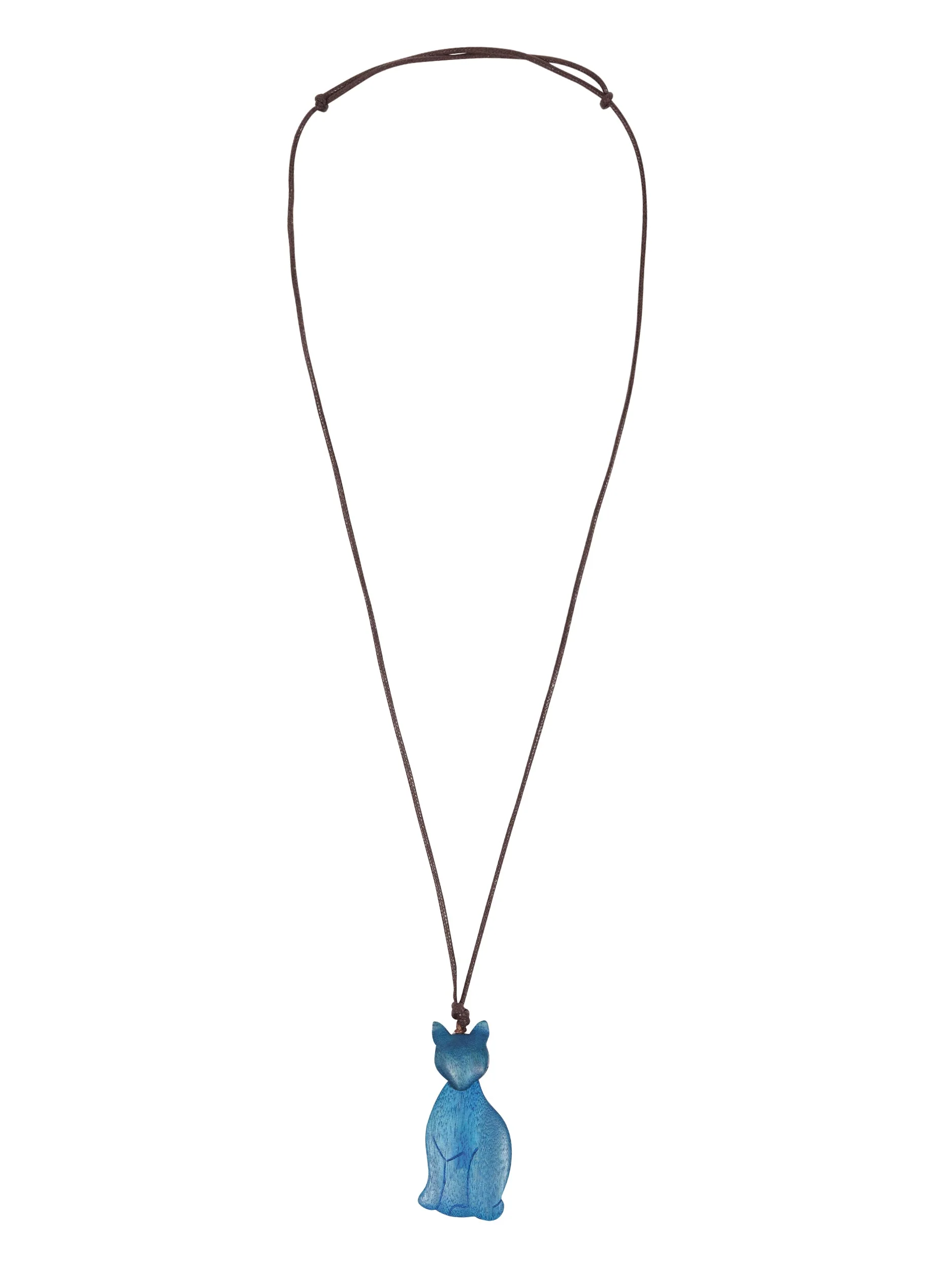 Kitty Wooden Necklace - Image 2