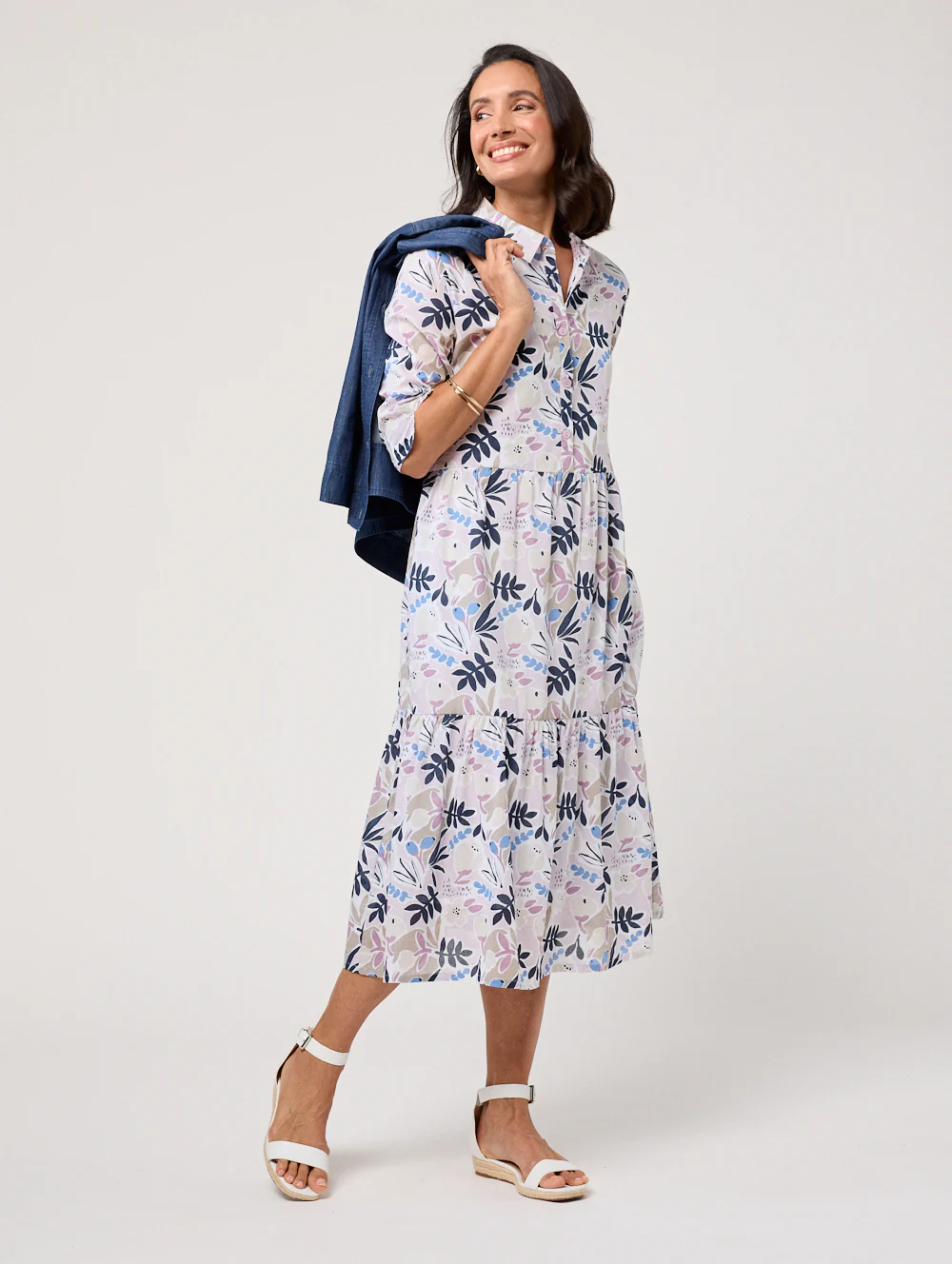 Leysa Elbow Sleeve Dress - Image 4