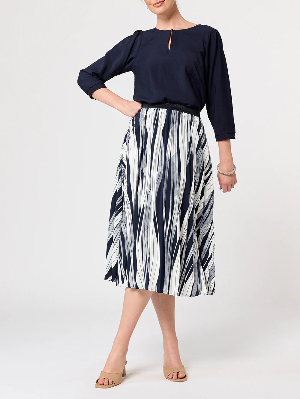 Louisa 3/4 Sleeve Blouse - Image 4