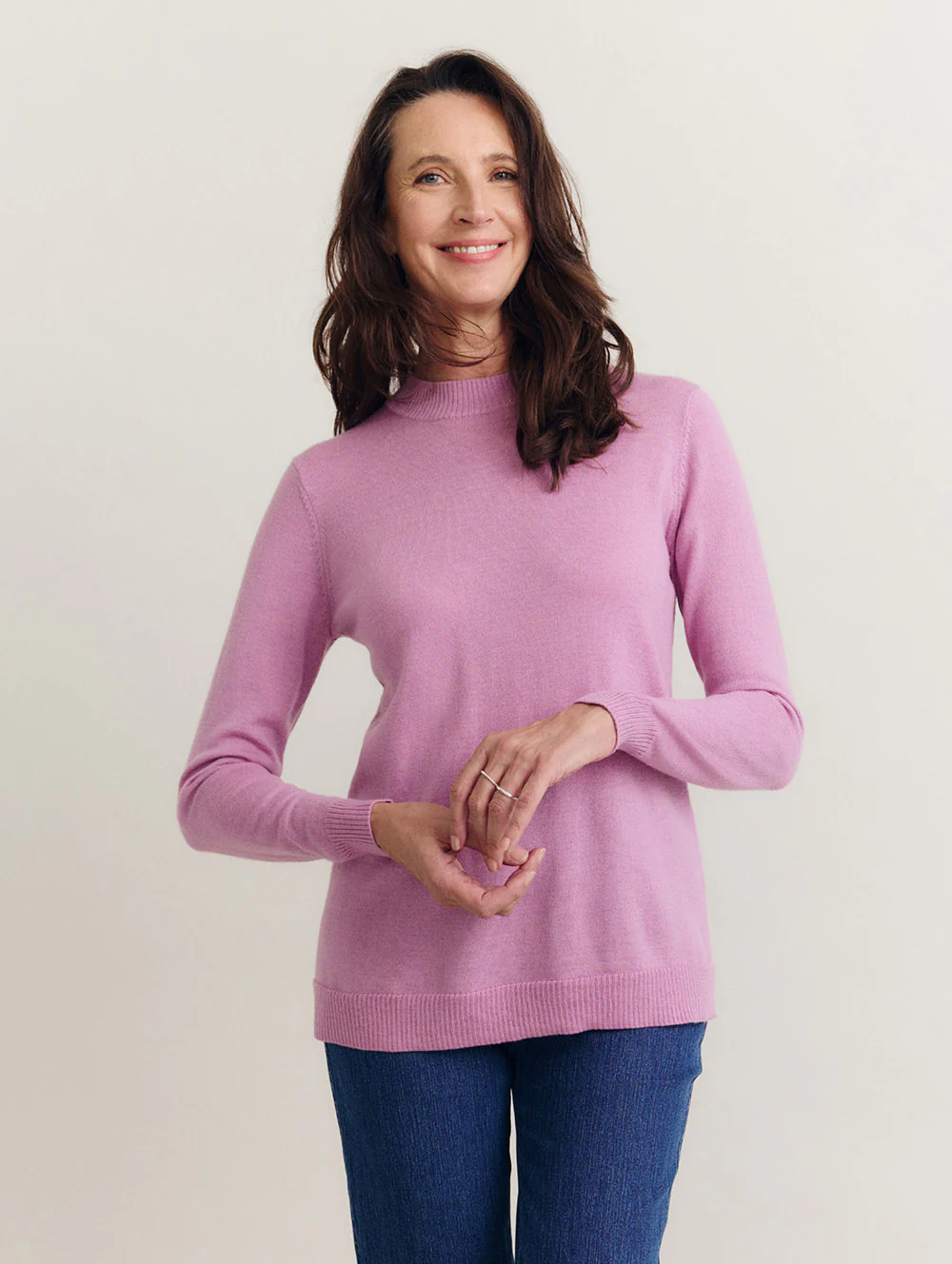 Merino Turtle Neck Knit
