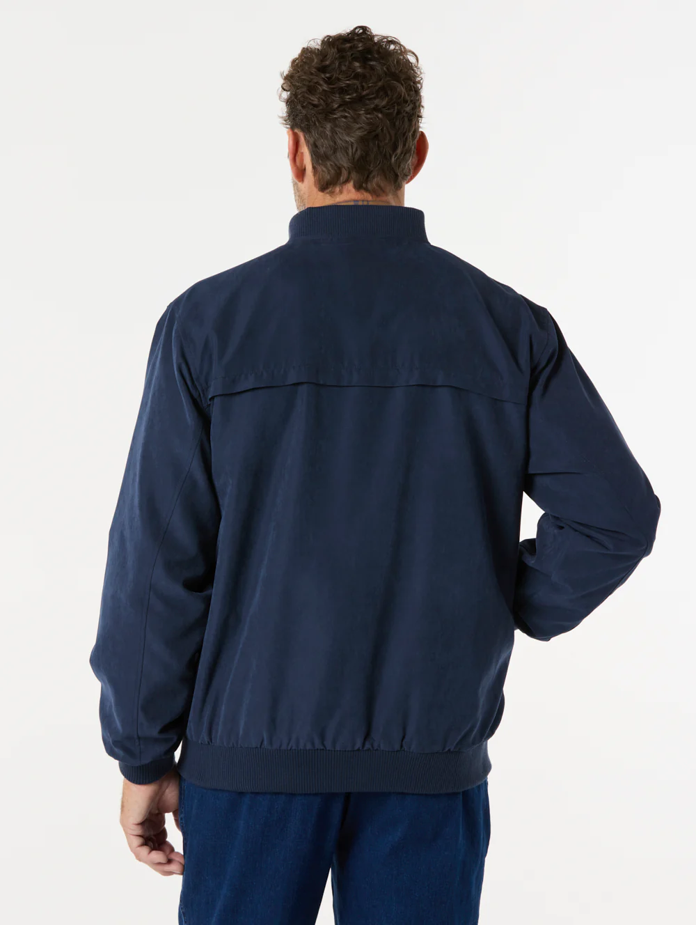 Microfibre Bomber Jacket - Image 4