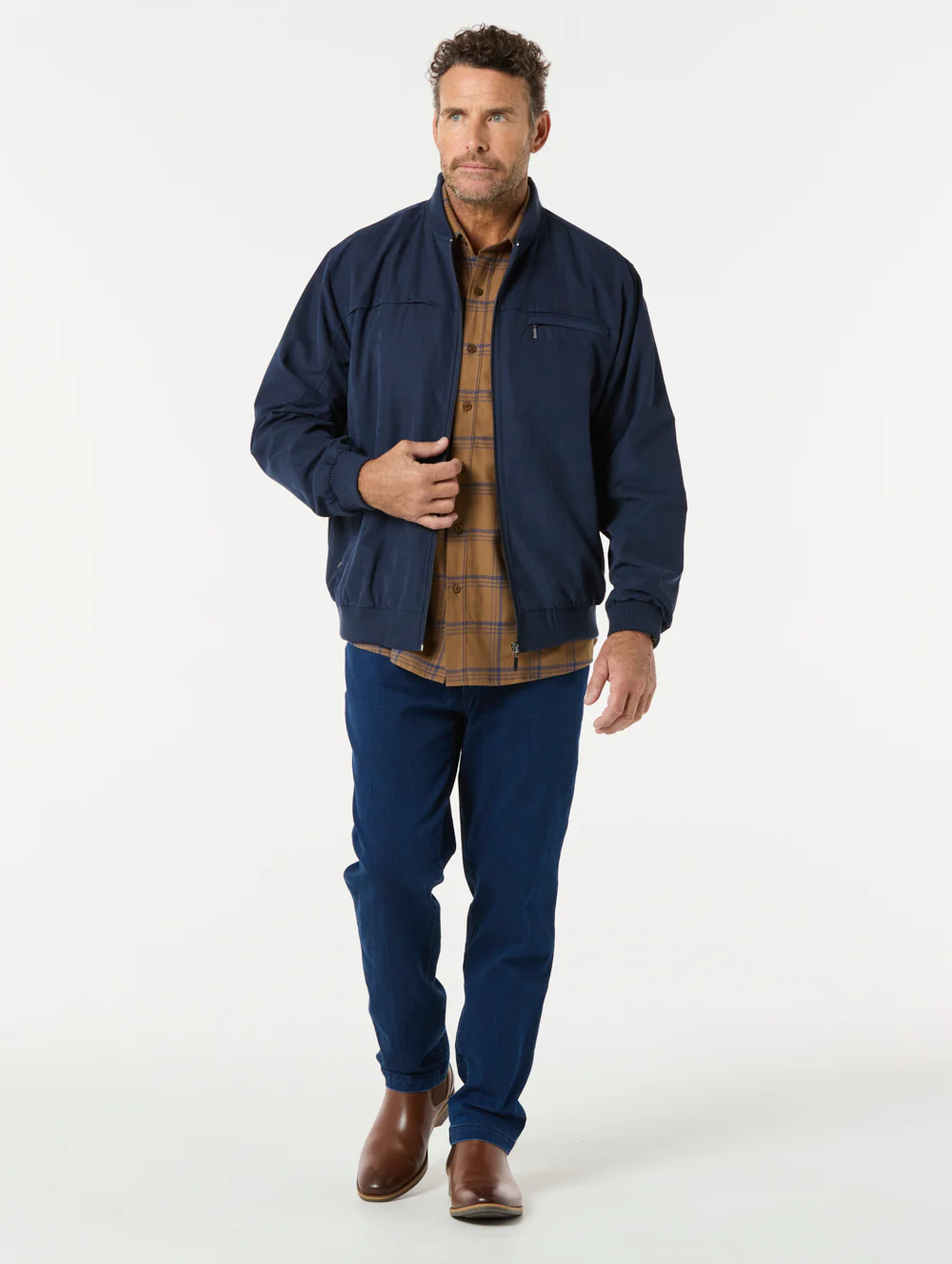 Microfibre Bomber Jacket - Image 6