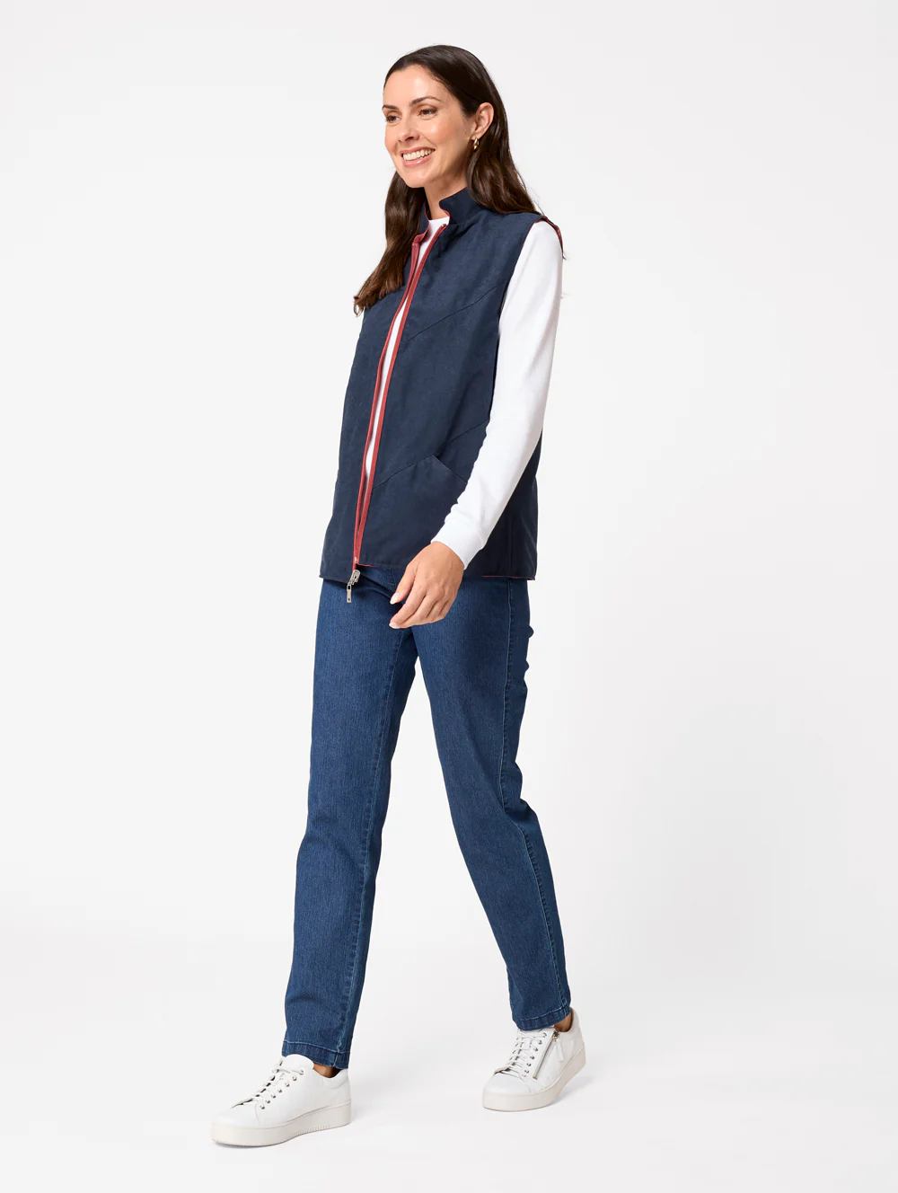 Microfibre Reversible Vest - Image 5