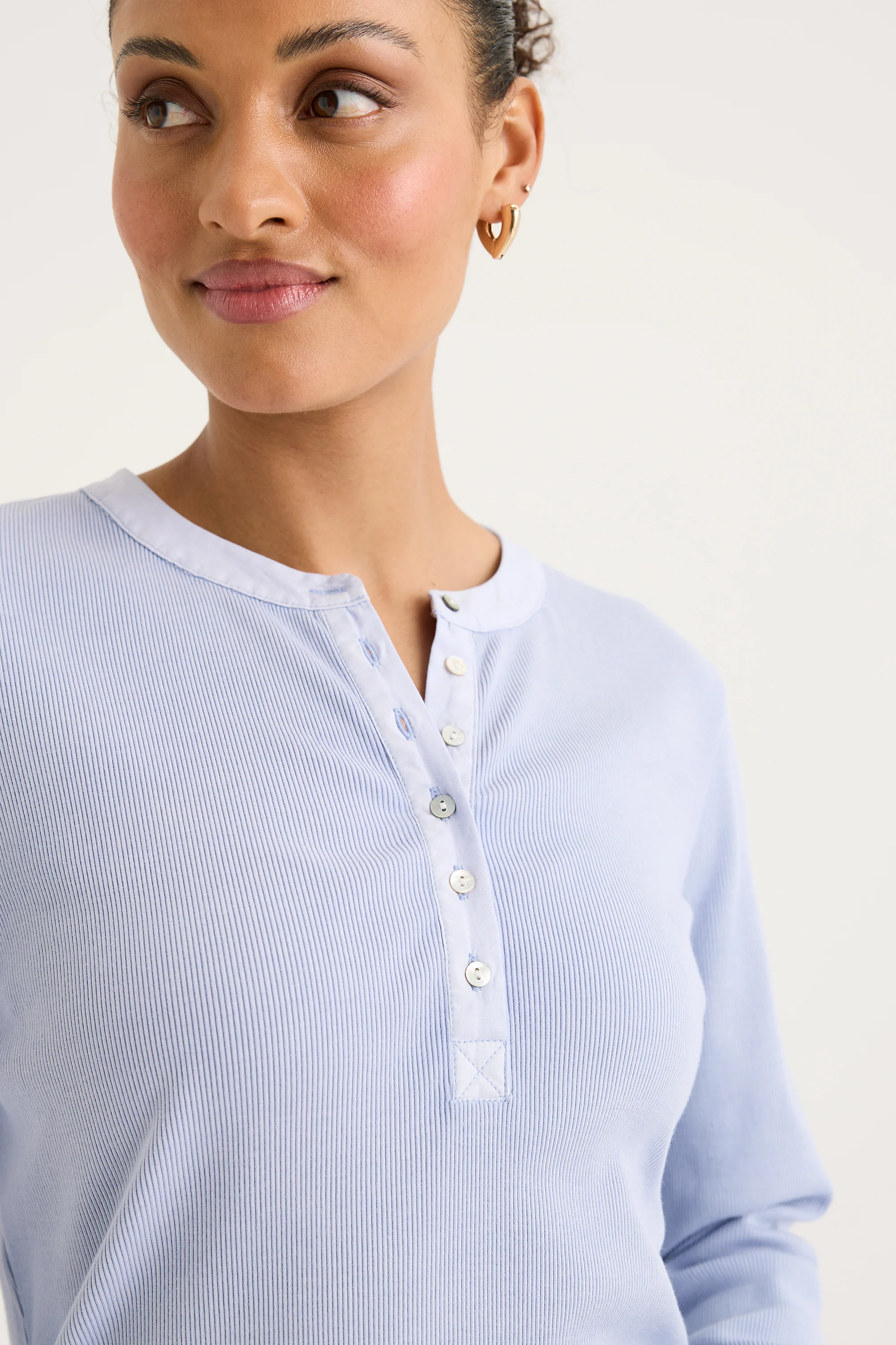 Mineral Rib Henley - Image 2