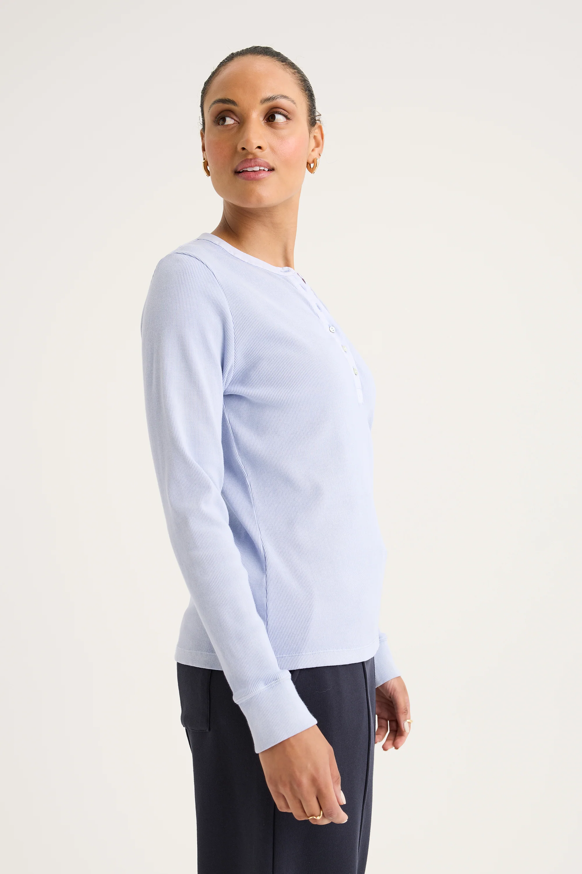 Mineral Rib Henley - Image 3