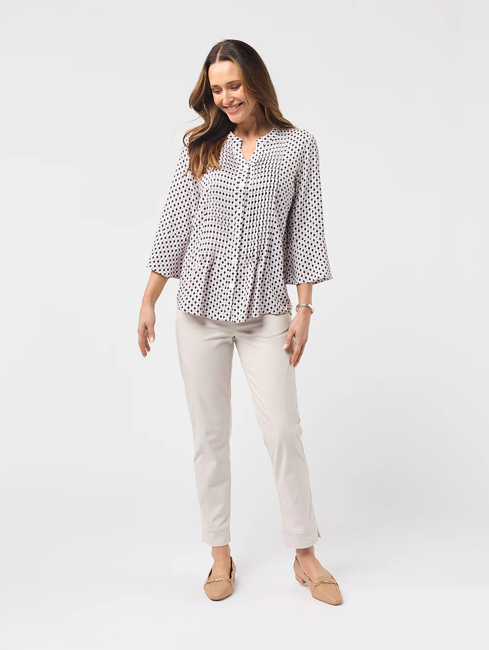 Nelia 3/4 Sleeve Shirt - Image 4