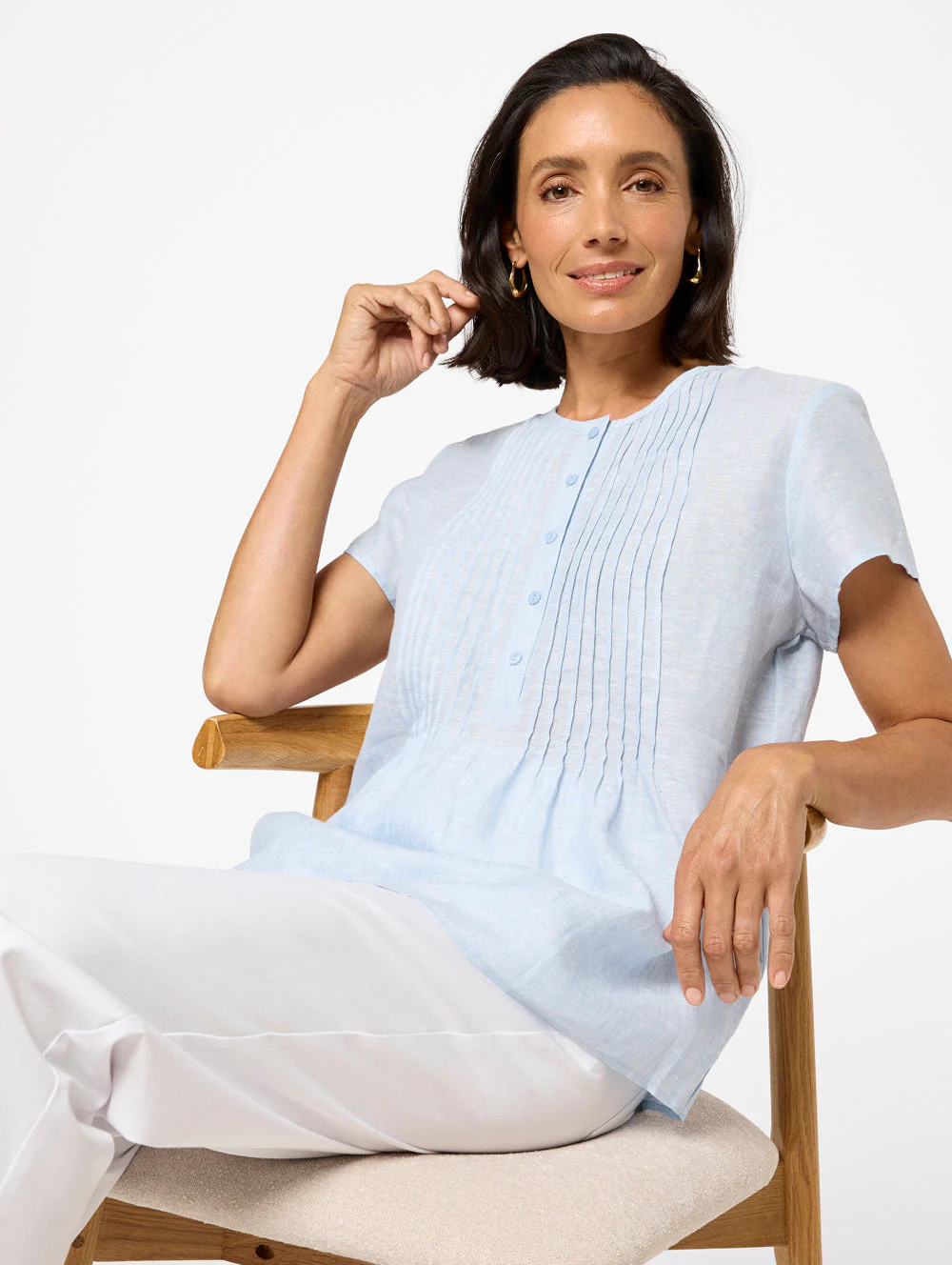 Niya Short Sleeve Blouse - Image 3