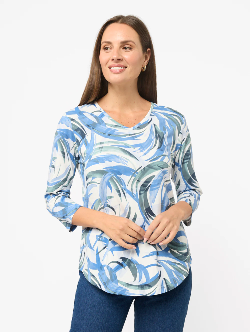 Orella 3/4 Sleeve Top